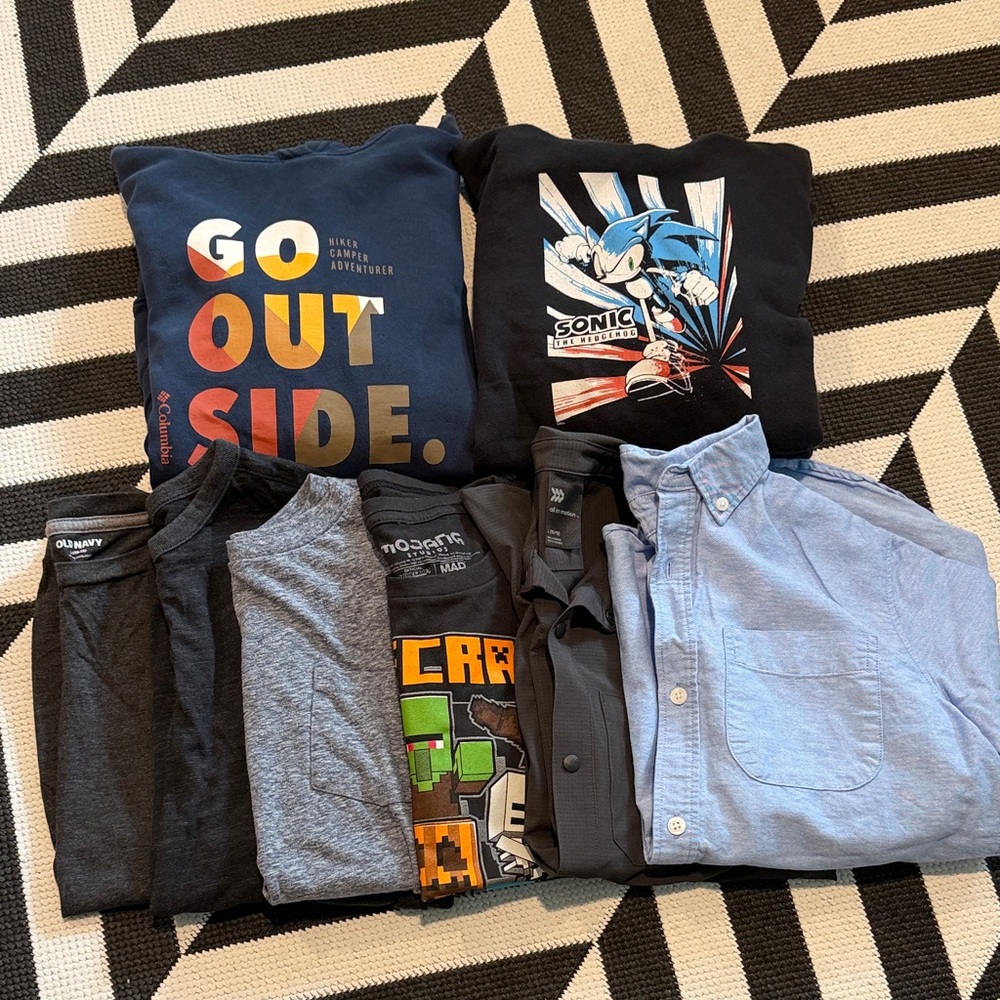 Set of 8 Boy Top